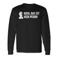 No Das Ist Kein Pferd Chess Player Langarmshirts Geschenkideen