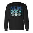 No Doch Ohhh Langarmshirts Geschenkideen