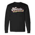 Norris Family Name Personalized Surname Norris Long Sleeve T-Shirt Gifts ideas