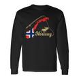 Norway Map Angel Elk Langarmshirts Geschenkideen