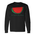 This Is Not A Watermelon Palestinian Territory Flag French Long Sleeve T-Shirt Gifts ideas
