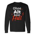 Ohne Alt Kein Halt Choir Singer Langarmshirts Geschenkideen