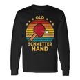 Old Butterhand Table Tennis Games Langarmshirts Geschenkideen