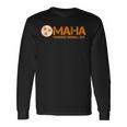 Omaha Bound Knoxville Tennessee Baseball Fan Daddy 2021 Long Sleeve T-Shirt Gifts ideas