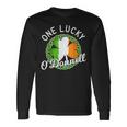 One Lucky O'donnell Irish Family Name Long Sleeve T-Shirt Gifts ideas