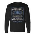 The Original Made In 1963 Vintage 61St Birthday Long Sleeve T-Shirt Gifts ideas