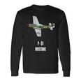 P-51 Mustang World War Ii Military Airplane Long Sleeve T-Shirt Gifts ideas