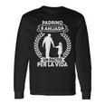 Padrino Y Ahijada Un Pacto Perida Bautizo Regalo Padrino Camiseta de manga larga Ideas de regalos