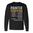 Painter Hourly Rate Painter Long Sleeve T-Shirt Gifts ideas