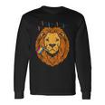 Pansexual Flag Lion Lgbt Pride Month Pan Pride Stuff Animal Long Sleeve T-Shirt Gifts ideas