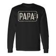 Papa 2 Kinder Lustig Zweifacher Papa Leere Akku Kapuzenjacke Langarmshirts Geschenkideen