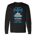 Papa Angler Mais Carrément Plus Cool Pfirsich Papa Langarmshirts Geschenkideen