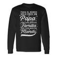 Papá Divertido Día Del Padre Cumpleaños Padre Camiseta de manga larga Ideas de regalos