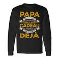 Papa Fête Des Pères Cadeau Homme Cadeau Papa Manche Longue T-shirt à manches longues Idées cadeaux