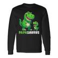 Papa Papasaurusatertagatertagsgeschenk Dino Papa Langarmshirts Geschenkideen