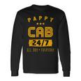 Papá Taxi Taxista Papá Conductor De Taxi Divertido Camiseta de manga larga Ideas de regalos