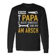 Papaater Nicht Hinkriegt Reparieren Kann Saying S Langarmshirts Geschenkideen