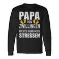 Papaon Zwillingen Nichts Kann Mich Stressen Fürater' Langarmshirts Geschenkideen