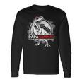 PapasaurusRex Papa Saurus Dinosaur Grandpa Dino Camiseta de manga larga Ideas de regalos