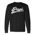 Papi Father's Day Papi Long Sleeve T-Shirt Gifts ideas