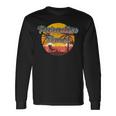 Paradise Found Retro Beach Scene Holiday Summer Long Sleeve T-Shirt Gifts ideas