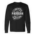 Parrish Surname Family Tree Birthday Reunion Idea Long Sleeve T-Shirt Gifts ideas