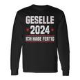 Passed Exam Geselle 2024 Azubi Langarmshirts Geschenkideen