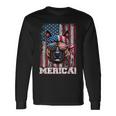 Patriotic Dutch Shepherd Dog Lover Us Flag Independence Day Long Sleeve T-Shirt Gifts ideas