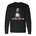 Penguin Ist Halt Jetzt So Da Kann Man Nichts Machen Langarmshirts Geschenkideen