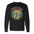 Perfect Circle Pi Day Retro Math Symbols Number Teacher Long Sleeve T-Shirt Gifts ideas