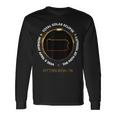 Pittsburgh Pennsylvania Total Solar Eclipse 2024 Long Sleeve T-Shirt Gifts ideas