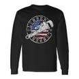 Plumber American Flag Plumbing Usa Patriot Stamp Style Long Sleeve T-Shirt Gifts ideas