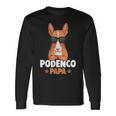 Podenco Dog Papa Podenco Ibicenco Langarmshirts Geschenkideen