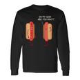 Pork Hot Dog Lover Sausage Hotdog Long Sleeve T-Shirt Gifts ideas