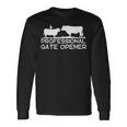 Professional Gate Opener Farmer Cow Vintage Farm Animal Long Sleeve T-Shirt Gifts ideas