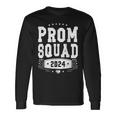 Prom Squad 2024 Graduate Prom Class Of 2024 Long Sleeve T-Shirt Gifts ideas