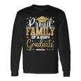 Proud Family Of A 2024 Graduate Class Senior Graduation Long Sleeve T-Shirt Gifts ideas