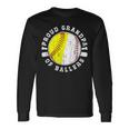 Proud Grandpa Of Ballers Softball Baseball Grandpa Long Sleeve T-Shirt Gifts ideas
