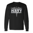 Proud United States Of America Navy Corpsman Long Sleeve T-Shirt Gifts ideas