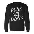 Punk Anarchy Slogan Langarmshirts Geschenkideen