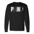 Punk Das Ist Meine Musik Rock Punker Langarmshirts Geschenkideen