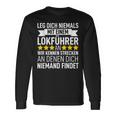 Railway Leg Dich Niemals Mit Ein Lokführer An Langarmshirts Geschenkideen