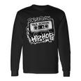 Raised On Old School Hip Hop Anniversary Cassette Graffiti Long Sleeve T-Shirt Gifts ideas