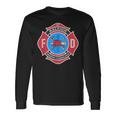 Raleigh Nc Bravery Badge Firefighter's Pride Emblem Long Sleeve T-Shirt Gifts ideas