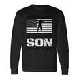 Red Fridays Son Deployed Military Veteran Long Sleeve T-Shirt Gifts ideas