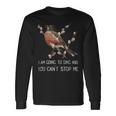 Red Robin's Singing Warning I'm Going To Sing Bird Lover Long Sleeve T-Shirt Gifts ideas