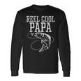 Reel Cool Daddy Papa Fisch Angeln Angeln Angler Angler Papa Herren Langarmshirts Geschenkideen