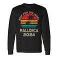 Reif Für Der Island Mallorca 2024 Palm Trees Sunset Outfit Langarmshirts Geschenkideen