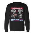 The Rematch The Don And Crooked Joe Biden Pro Trump 2024 Long Sleeve T-Shirt Gifts ideas