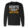 Rente 2024 Ich Habe Fertig Rentner Black Langarmshirts Geschenkideen